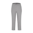 thumbnail image 4 of Xcmzpl Men's Cotton Linen Pants Elastic Waist Drawstring Casual Trouser Big and Tall Lightweight Straight-Legs Loose Beach Yoga Pants, 4 of 6