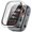 A*5X4X1CM, variant on Premium PC Tempered Glass Case With Reinforced Stress Point Design | With Sport Modes Support For For Most Smart Watch Bands | Great For Competitive Sports Gray
