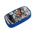 thumbnail image 2 of Uemuo Four Running Horses Printed Pencil Pen Case, Portable Pencil Pouch with Zipper, Compact Stationery Bag Makeup Bag, Pencil Bag for Home Office, 2 of 9