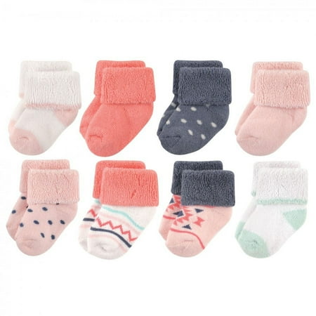 UPC: 0660168280531 | Luvable Friends Baby Girl Newborn and Baby Terry Socks Girl Aztec 0-6 Months