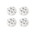 thumbnail image 2 of Self-Adhesive Universal Pulley Wheels, 360° Rotating Ball Casters for Easy Moving of Heavy Boxes, Durable ABS Plastic & Stainless Steel for Home Use, Multi-Purpose Storage Solution, 4 Pack, 2 of 9