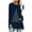 Navy, variant on YUGYXL Womens Fall Fashion Long Sleeve Christmas Pullover Tunic Tops Crewneck Sweatshirt Xmas Printed Holiday Oversized Long Shirts Black XXXL