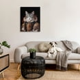 thumbnail image 3 of Stupell Industries Classic Cat Regal Fashion Animals & Insects Painting Gallery Wrapped Canvas Art Print Wall Art, 30 x 40, 3 of 8