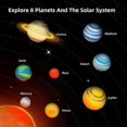 thumbnail image 2 of Solar System For Kids, Talking Astronomy Solar System Model Kit, Planetarium Projector Stem Toys With 8 Planets, Space Toys For 3 4 5+ Years Old Boys, 2 of 5