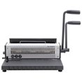 thumbnail image 1 of Manual Wire Binding Machine 34 Holes Metal Spiral Wire Spool Binding Machine A4 Binder Puncher Machine 1pc ,Wear Resistant, 1 of 6