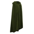 thumbnail image 3 of Hooded Cloak,Button Costume Winter Cloak Women Cloak Button Women Winter, 3 of 5