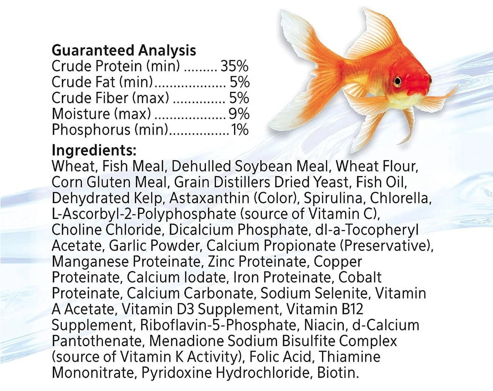 Aqueon Color Enhancing Goldfish Granules [Aquarium Goldfish Food, Aquarium Supplies] 18 oz (6 x 3 oz)