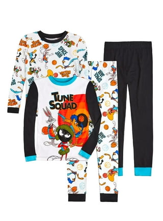 Space Jam Boys Pajamas in Kids Pajamas Robes Walmart
