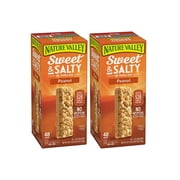 Nature Valley Sweet and Salty Granola Bars Peanut dipped in Peanut Butter Coating, 48 Bars (2 Boxes)