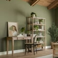 thumbnail image 2 of Greenport Desk/ Dressing Table, Solid Wood with a Brushed Driftwood Finish, 2 of 9