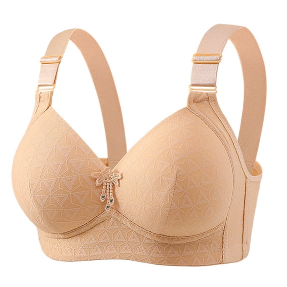 Fashion New Arrivals!Sheghy Women Bras Plus Size Sport Bras Plus Size,Beige-1 XL