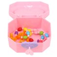 thumbnail image 2 of Jewelry Box Mini Heart Decor Doll Accessory Storage Box with Key for 18in Doll, 2 of 10