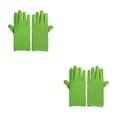 thumbnail image 2 of Advancent Guantes de Spandex para mujer, ropa de mano, elástico ajustable, multicolor, adornos de conducción multifuncionales, protector solar, Pasto verde 2Conjunto, 2 of 6