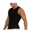 thumbnail image 6 of Men's Insta Slim TS00N1 Compression Crew-Neck Tank (White 3XL), 6 of 11