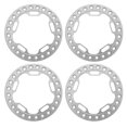thumbnail image 2 of Replacement Wheel Beadlock Rings, 4pcs Cool Appearance Wheel Outer Beadlock Ring  For 1/10 RC Cars Silver, 2 of 8