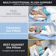thumbnail image 4 of Contour L-Shaped Pillow for Side Sleepers and Back Pain Relief, 4 of 4