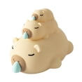 thumbnail image 3 of Capybara Night Light Lámpara Capybara Silicone Silicona Lámpara de noche de luz de noche para sala de estar de dormitorio de la universidad, 3 of 8