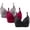 07 Bras for Women Multicolor, variant on 3PC Push Up Bras for Women No Underwire Full Coverage Support & Lift Wireless Comfort Everyday Bra,S-5XL
