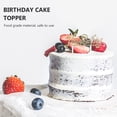 thumbnail image 2 of HOOWIFFY 100PCS Cake Decorating Toppers Golden Plastic for Cakes, 2 of 4