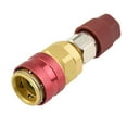 thumbnail image 3 of High/Low Side Extension R134A Quick Coupler Adapters Car Air Conditioning Fitting For A/C Manifold Gauge Set Type, 3 of 12