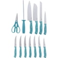 thumbnail image 3 of Oster Evansville 14 Piece Cutlery Set, Stainless Steel with Turquoise Handles -, 3 of 8