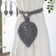thumbnail image 4 of Paquete de 2 sujeciones tejidas con cuerda para atar cortina para Gris Zulema Cuerda de corbata de cortina, 4 of 6