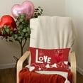 thumbnail image 2 of Love Quote Throw Pillow Covers 12 x 20 Inch Red White Heart Valentines Day Decoration Pillow Cases Farmhouse Outdoor Decor Cushion Case for Home Sofa Couch, Housewarming Gift, 2 of 5