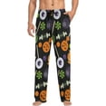 thumbnail image 4 of GZHJMY Funny Halloween Candy Pajama Pants, Mens Lounge Pants Super Soft Men Pajama Bottoms, Christmas New Year Birthday Father's Day Gifts, Medium, 4 of 7