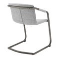 thumbnail image 5 of Indy Fabric Dining Side Chair, (Set of 2) Grey, 5 of 5