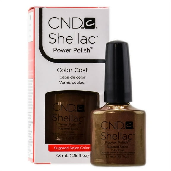 CND Shellac Power Polish Color Coat - Color : Sugared Spice