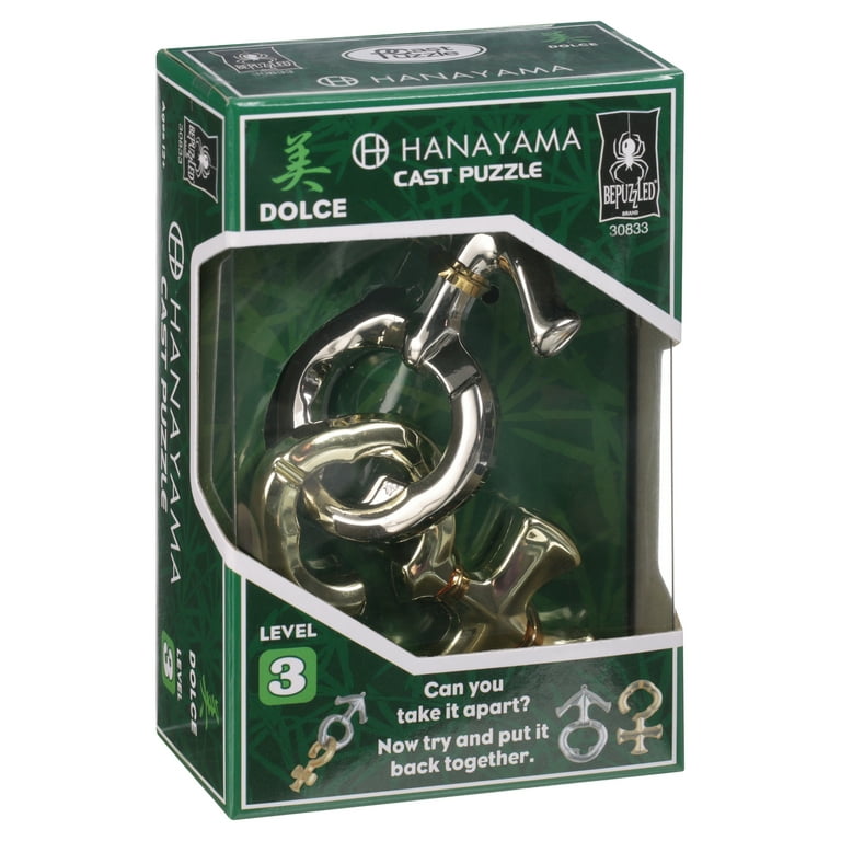 Hanayama Level 3 Cast Puzzle, Dolce - Walmart.com