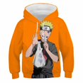 thumbnail image 1 of Popular Anime japonés Naruto sudadera para niños 3d Allover estampado niño Sudadera con capucha moda calle Sudadera con capucha camisa de niño Autumn110 Gao Jinjia LED, 1 of 2