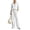 White, variant on Sweatsuits For Womens 2 Piece Y2k Hoodie Baggy Sweatpants Fall Winter Lounge Track Suit Lightweight Casual Jogger Set