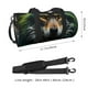 thumbnail image 2 of Balery Realistic Style Colorful Wolf Bolsa de Gimnasio para Mujeres y Hombres, Bolsa de Viaje Impermeable, Bolsa de Fin de Semana con Compartimento para Zapatos y Bolsillo Húmedo, 2 of 6