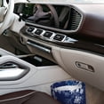 thumbnail image 7 of Kdxio Christmas Blue Car Trash Can Garbage Car Accessories Trash Can Car Waste Bin for for Driver and Passenger Any Vehicle, 7 of 7
