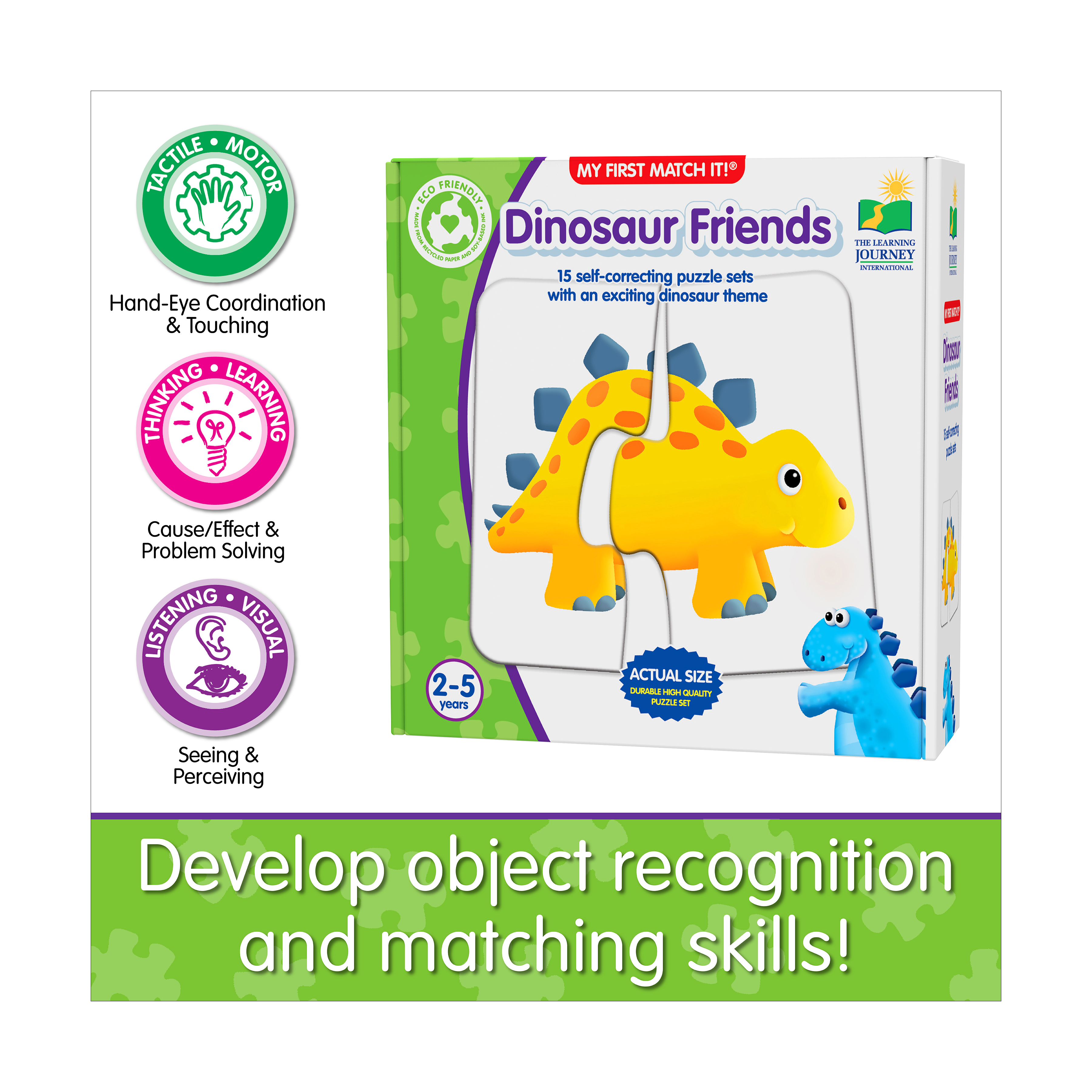 The Learning Journey My First Match It!, Dinosaurs