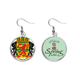 thumbnail image 1 of Congo emblema nacional país Colgante decorativo temporada pendientes de primavera joyas Unbranded M, 1 of 3