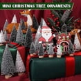 thumbnail image 5 of 30pcs Mini Weihnachtsbaum Weihnachtsdeko Knstlicher , 5 Gren Weihnachtsbaum Klein mit Holz Basis, Weihnachtsbaum mit Schnee , Tischdeko Weihnachten(Du, 5 of 5
