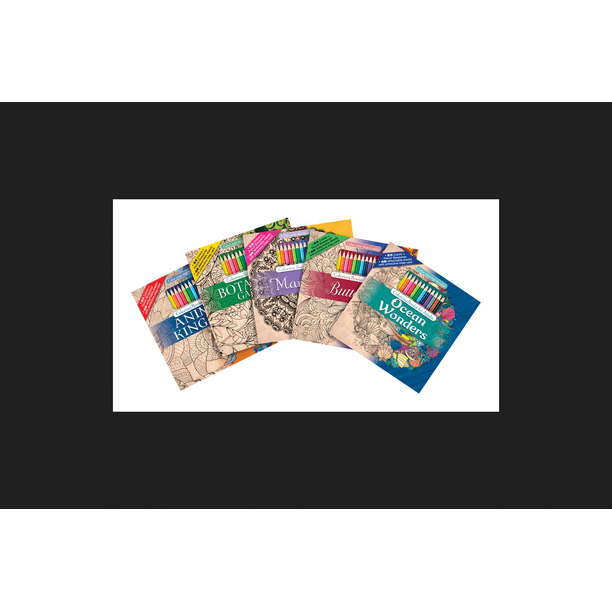 Download Newbourne Media Adult Coloring Books Coloring Kit Paper - Walmart.com - Walmart.com