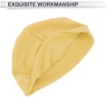 thumbnail image 4 of Unique Bargains Cycling Hat Keep Warm Ear Protection Hard Hat Liner Desmooth Fabric Yellow 27x19cm 1 Pcs, 4 of 7