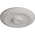 thumbnail image 3 of Ekena Millwork 11 1/4"OD x 1 1/8"P Linus Ceiling Medallion, Hand-Painted Ultra Pure White, 3 of 6