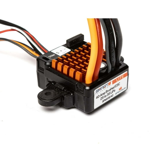 Spektrum Accessories FIRMA 40A Lite Smart WP Brushed ESC SPMXSE40 Car Speed Controls & Accessories