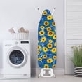 thumbnail image 4 of KUIFORTI Sunflower Ironing Board Cover 15x54 Inch,Blossom Sunflower Ironing Board Padded Cover Anti-dust Iron Board Cover Scorch and Stain Resistant Protective Cover Sunflower Gifts for Home, 4 of 6