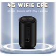 thumbnail image 2 of Router 4G LTE con Ranura para Tarjeta SIM, Punto de Acceso Inalámbrico, Mini Enrutador Wifi para Viajes, Batería de 3800 MAh, 6 Núcleos, CPE, SIM, para Móvil, 2 of 7