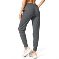 thumbnail image 4 of BUIGTTKLOP Womens Jogger Pants with Pocket Drawstring Running Pants Casual Exercise Elastic Pants Sports Pants Long Pants, 4 of 6