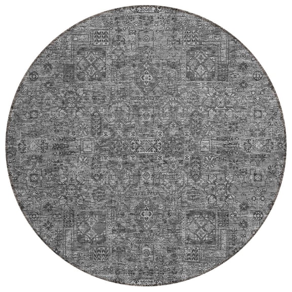 Dalyn Rug Company & Addison Rugs Chantille ACN611 Charcoal 8' x 8' Rug