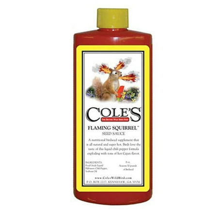 COLES WILD BIRD PRODUCTS INC FS16 16OZ Flaming Seed Sauce