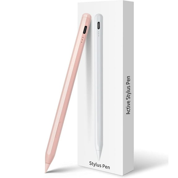 Stylus Pen for iPad 11th&10th&9th Generation,Fast Charge Pencil for Apple iPad,Palm Rejection,Tilt Sensitivity,Compatible with 2018-2025 iPad11/10/9/8/7/6th,Pro 13" M4/12.9"/11",Air 3/4/5/M2,Mini 5/6