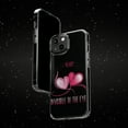 thumbnail image 6 of DistinctInk Clear Case for Apple iPhone 14 PRO (6.1" Screen) - Heart Sees Invisible To Eye, 6 of 9
