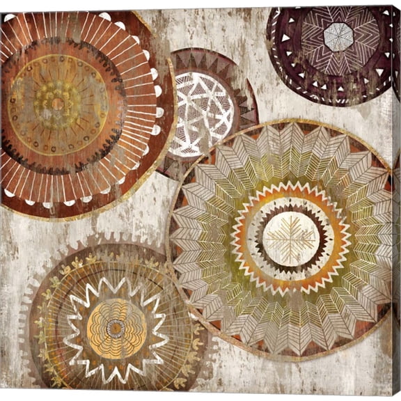 Great Art Now Native Circle I by Edward Selkirk Canvas Wall Art